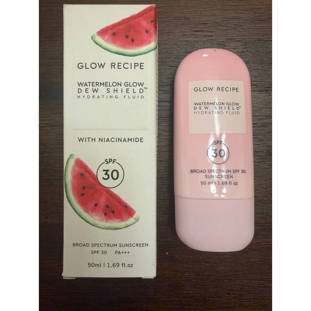 Glow Recipe Watermelon Glow Dew Shield Hydrating Fluid SPF 30 Sunscreen 50ml NEW